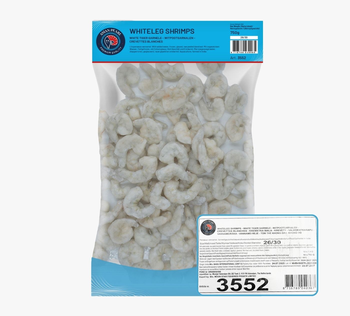 How do you read a frozen food label?