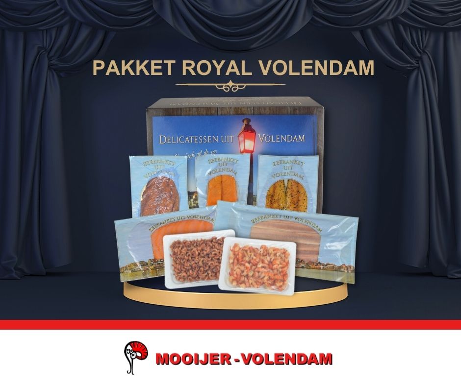 Vier de feestdagen met een kerstpakket van Mooijer-Volendam