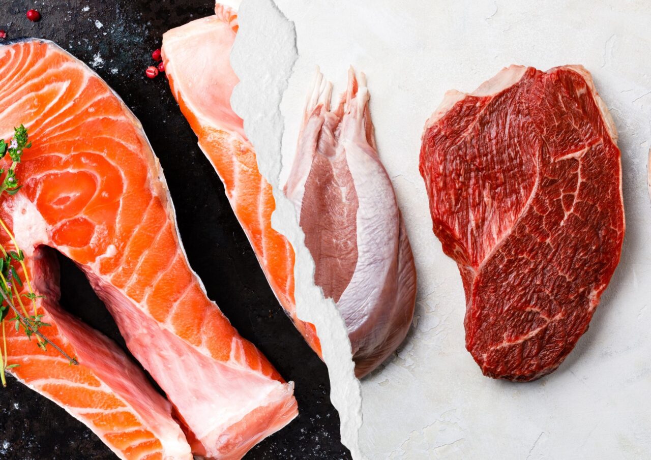 MOOIJER: verse zalm vs vlees
