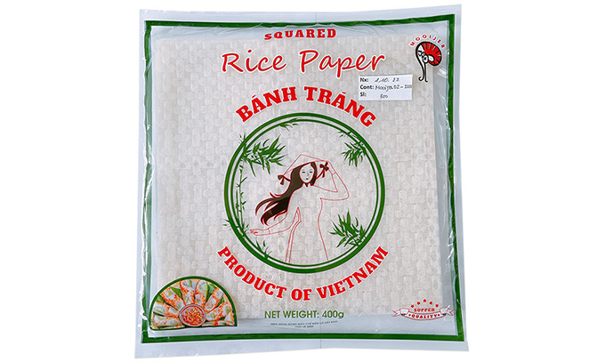 Mooijer Papier de Riz pour Rouleau de Printemps (C  22 CM