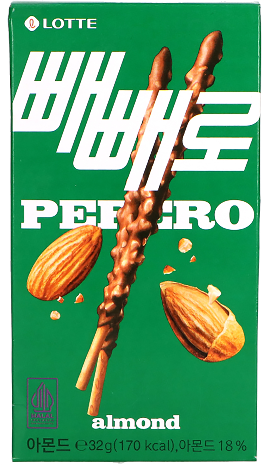 Pepero Almond & Chocolate Sticks