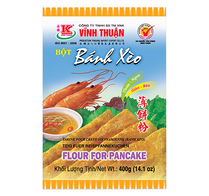 Mehl für Pfannkuchen „Bot Banh Xeo“