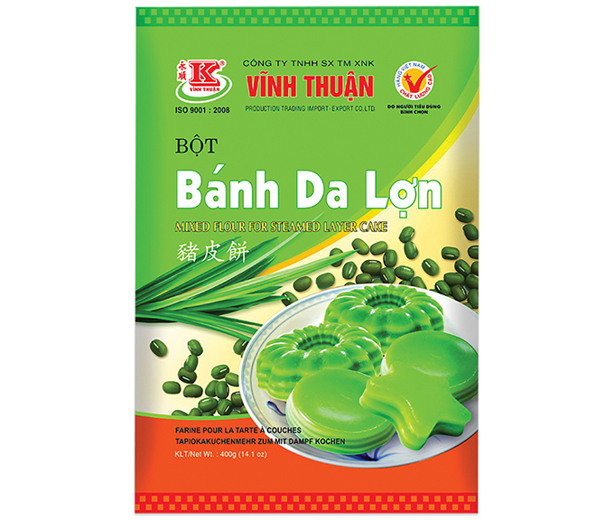 Mehl für Dampfkuchen „Bot Banh Da Lon“