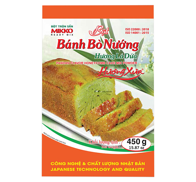 Pandan Flavor Honeycomb Cake Miix Powder “But Banh