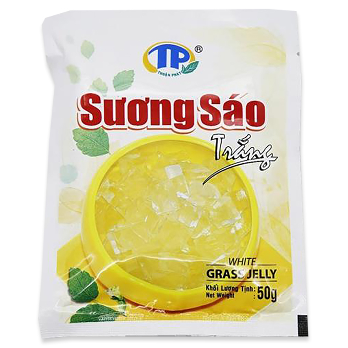 Weißes Grass Jelly Pulver „Bot Suong Sao Trang“