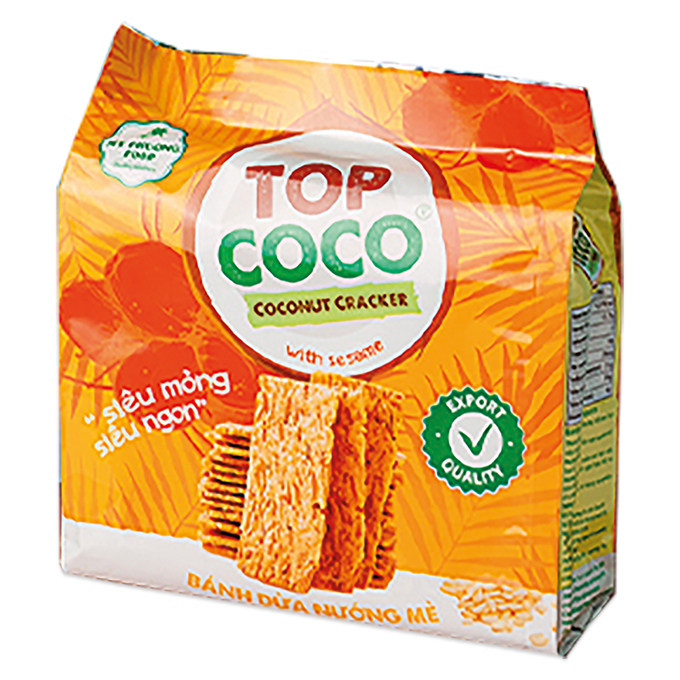 Cracker à la Noix de Coco et au Sésame