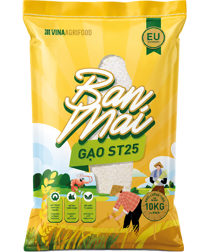 BAN MAI Vietnamese ST25 rijst 1x10kg