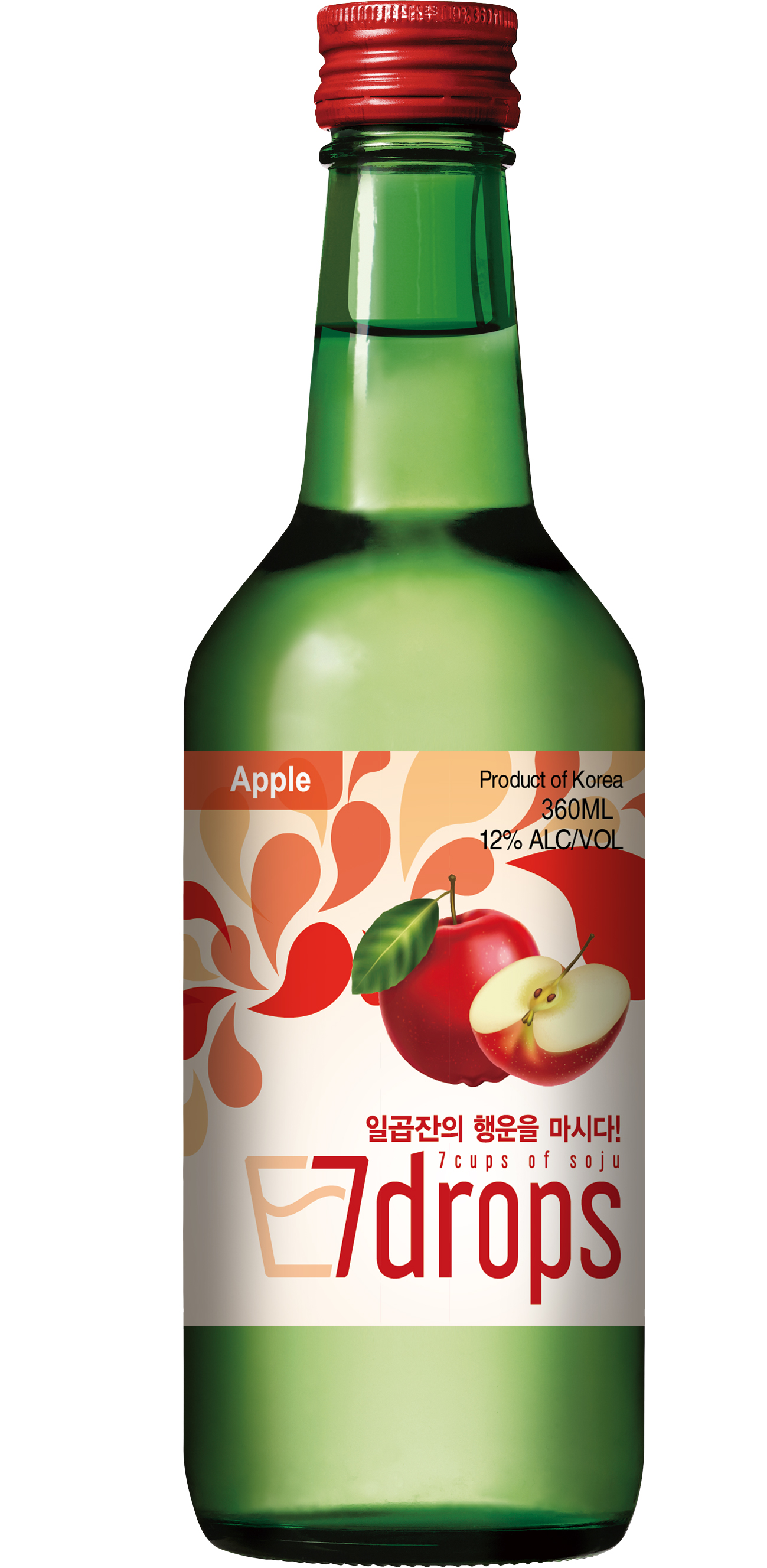 Soju with Apple flavor 12%