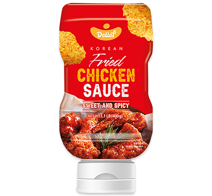 Style Coréen Sauce au Poulet Frit (Sucrée et Épicé