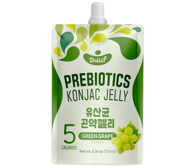 Vegan Collagen Konjac Jelly Green Grape