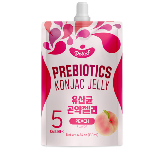 Vegan Collagen Konjac Jelly Peach