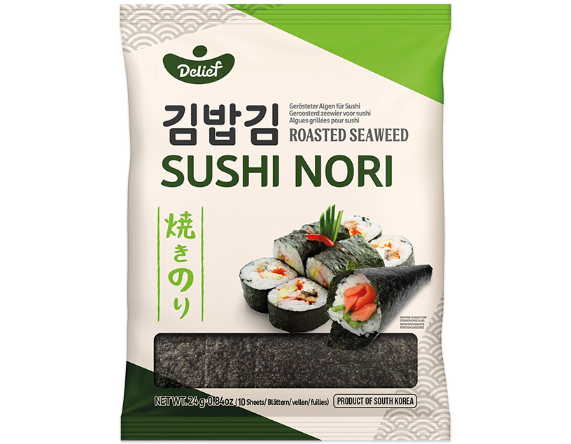 Gerösteter Algen für Sushi