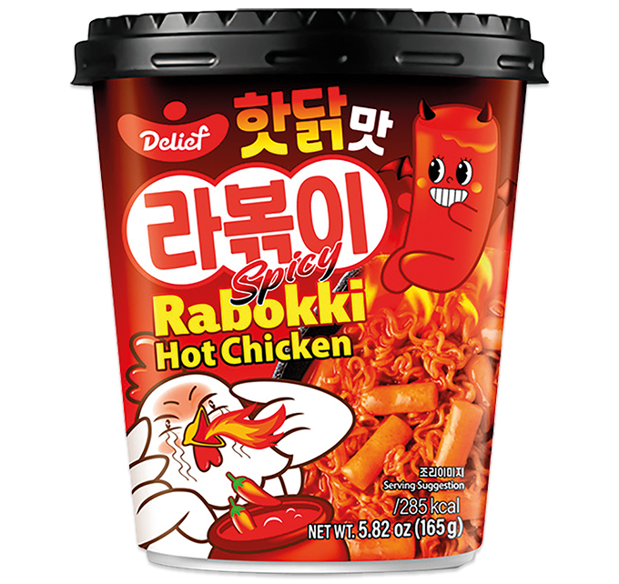 Rabokki with Spicy Chicken Flavor