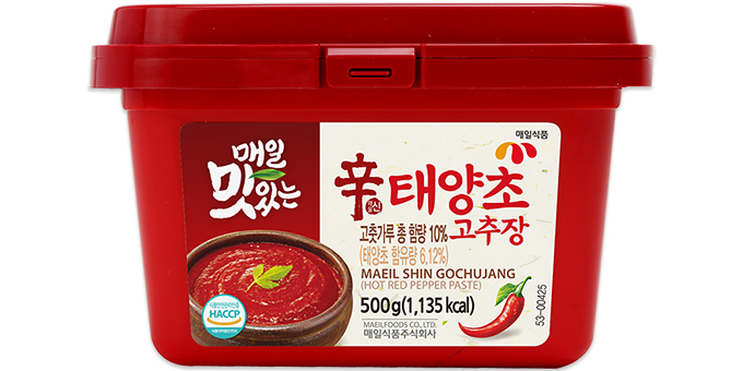 Shin Gochujang Hete Rode Peper Pasta