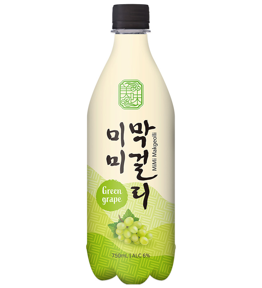 Makgeolli Grünem Traubengeschmack 6%