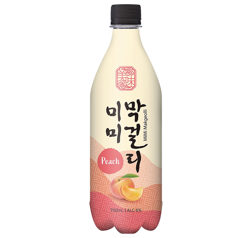 Makgeolli Mit Pfirsichgeschmack 6%