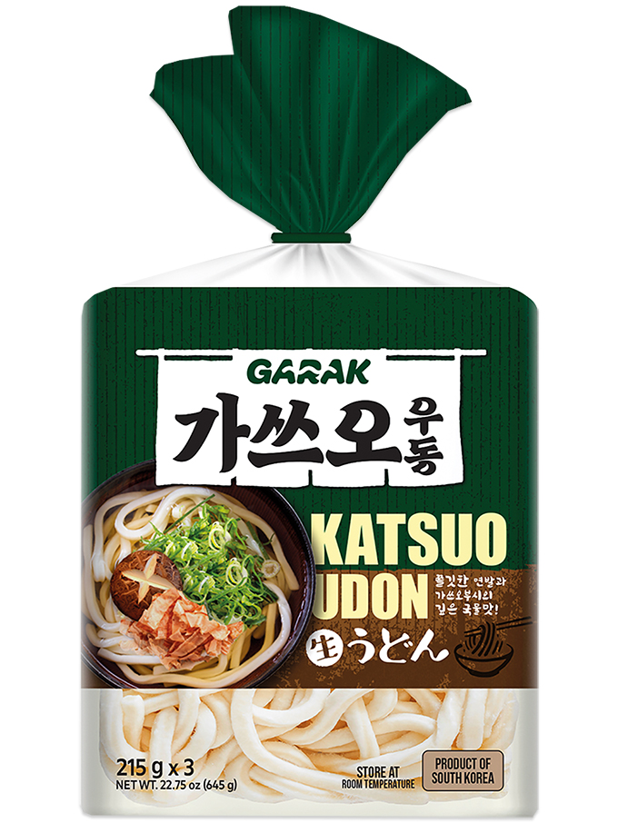 Udon-Nudeln mit Katsuo-Geschmack