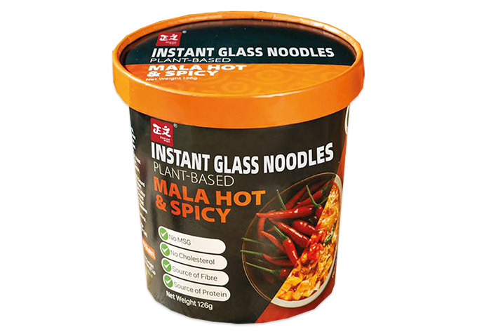 Vegan Instant Glasnoedels Mala Hot And Sour (Zonde