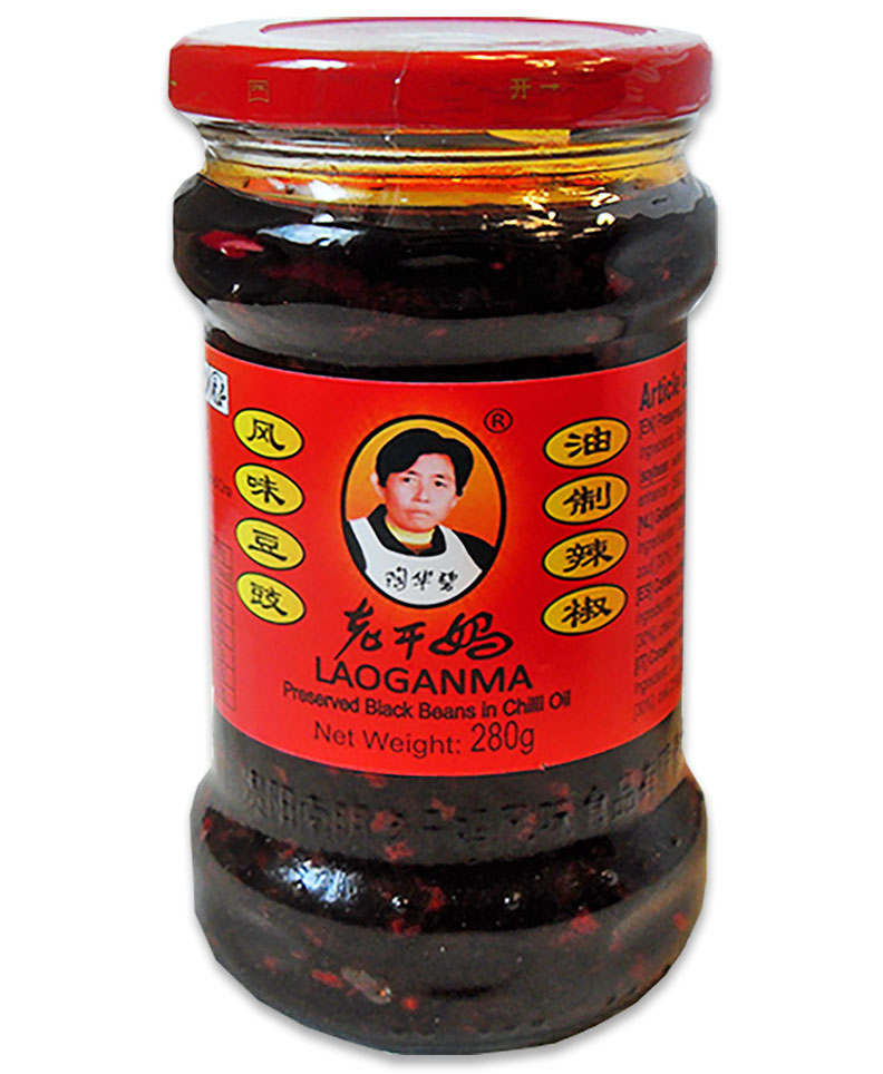 Preserved Black Beans in Chili Oil