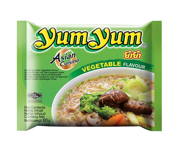 Instant Noodles with Vegetable Flavor