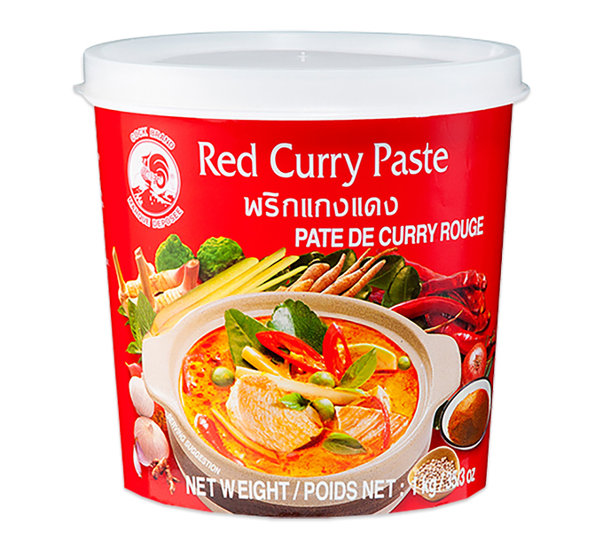 Pâte de Curry Rouge