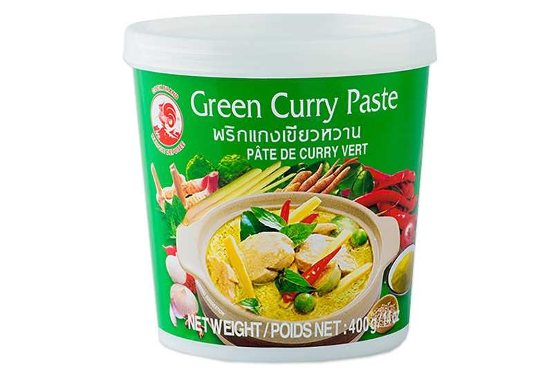 Pâte de Curry Vert