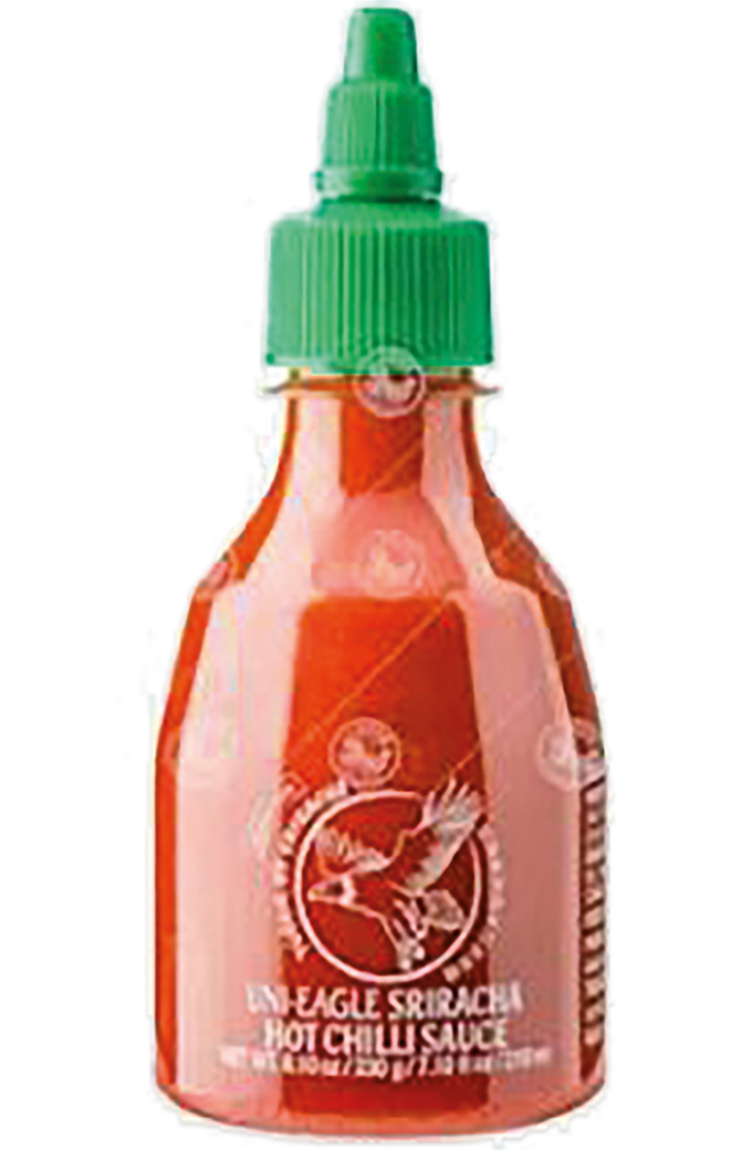 Scharfe Sriracha-Chilisauce