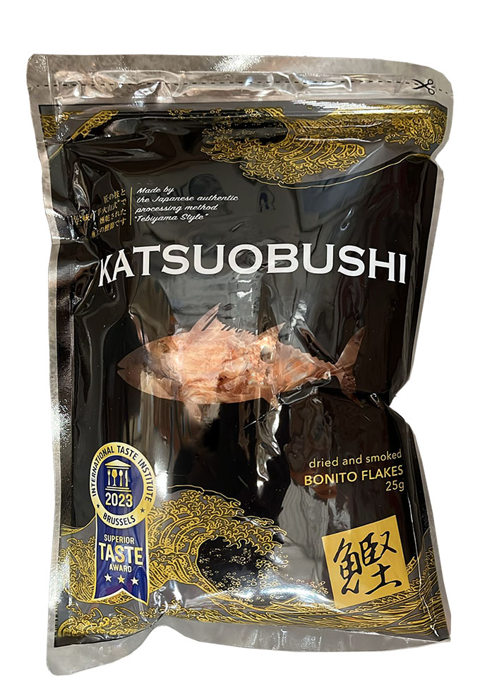 Dried and smoked bonito flakes