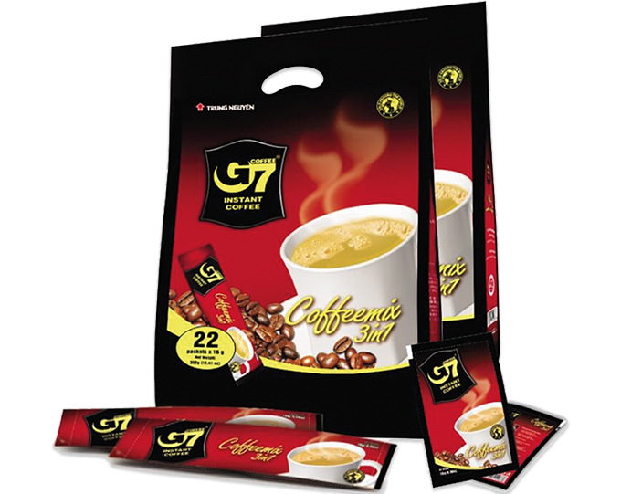 G7 Mélange de Café Instantané 3 en 1 (22 sachet)