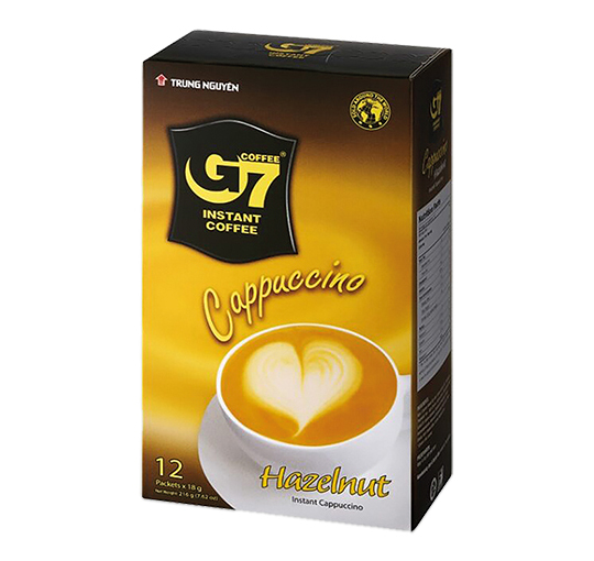 G7 Instant Cappuccino Hazelnoot