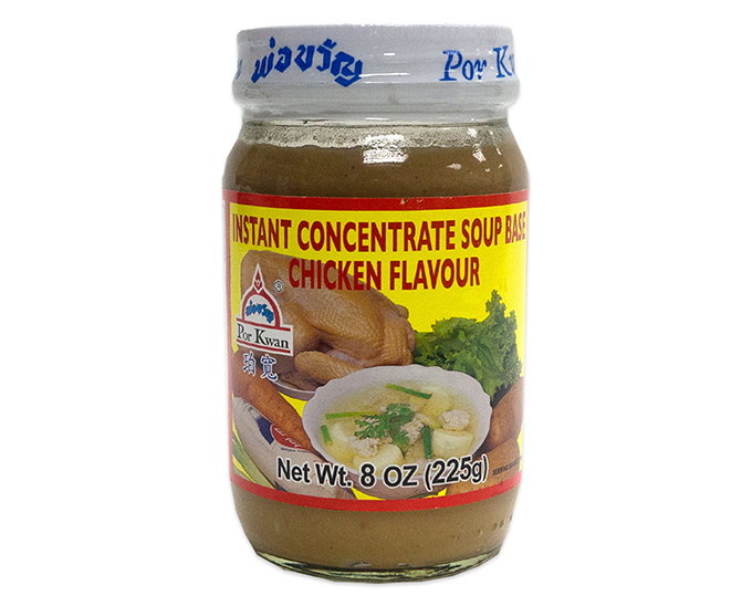Instant concentrate soup base chicken flavor