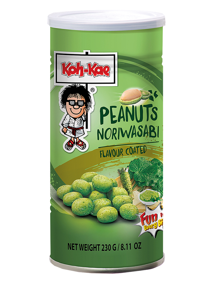 Erdnüsse mit Nori-Wasabi-Geschmack