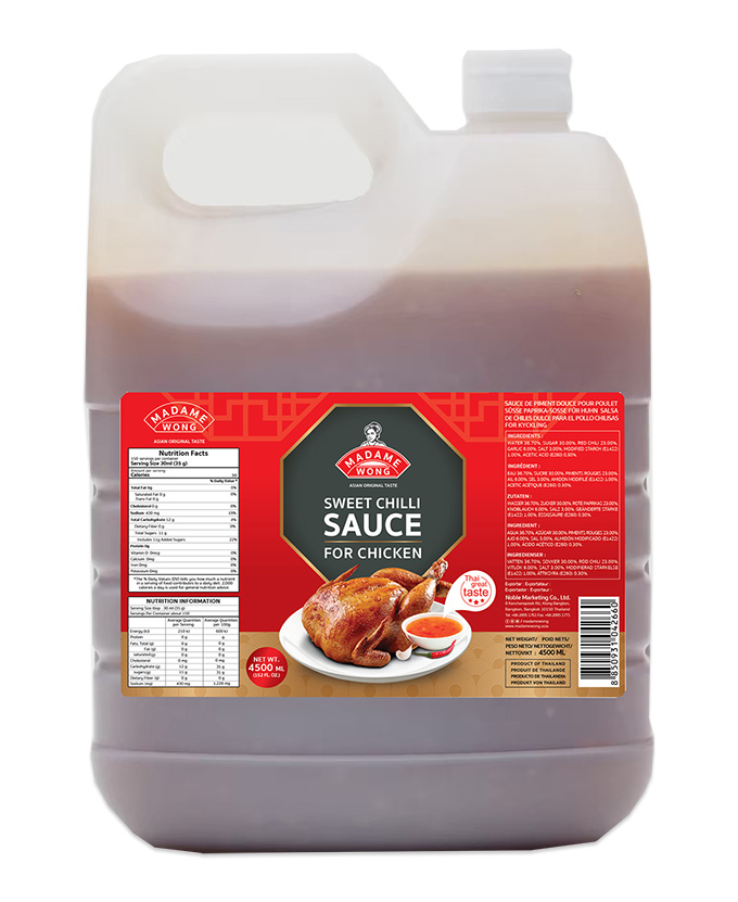 Süße Chilisauce für Huhn