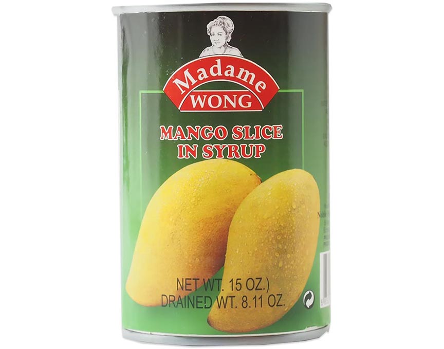 Mango in siroop