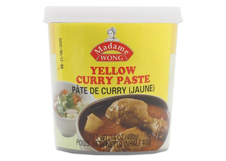 Pâte de Curry Jaune