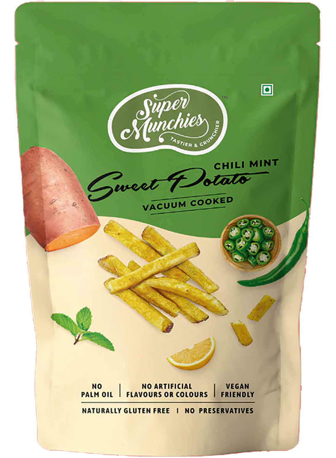 Chili Mint Sweet Potato