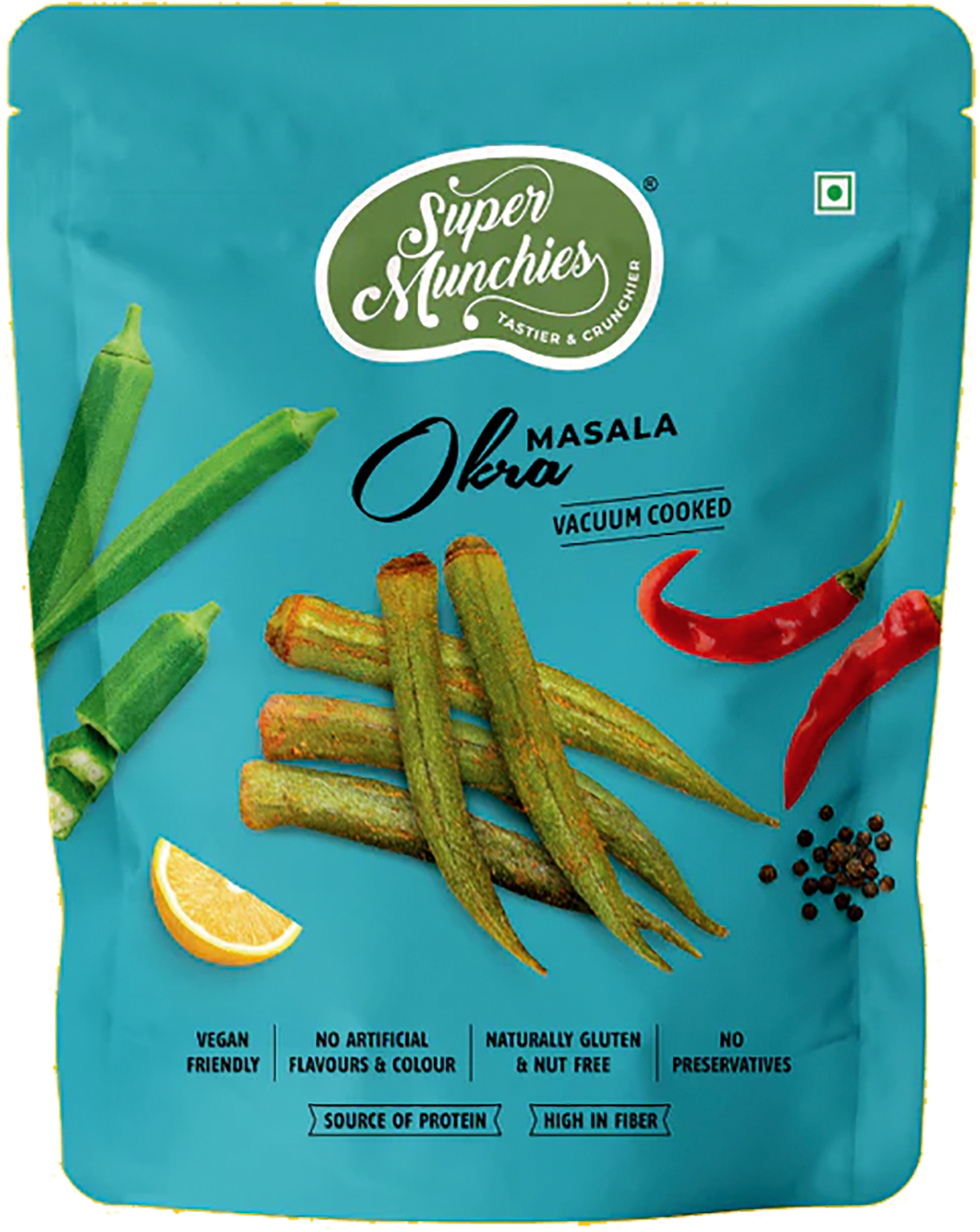 Masala Okra Chips