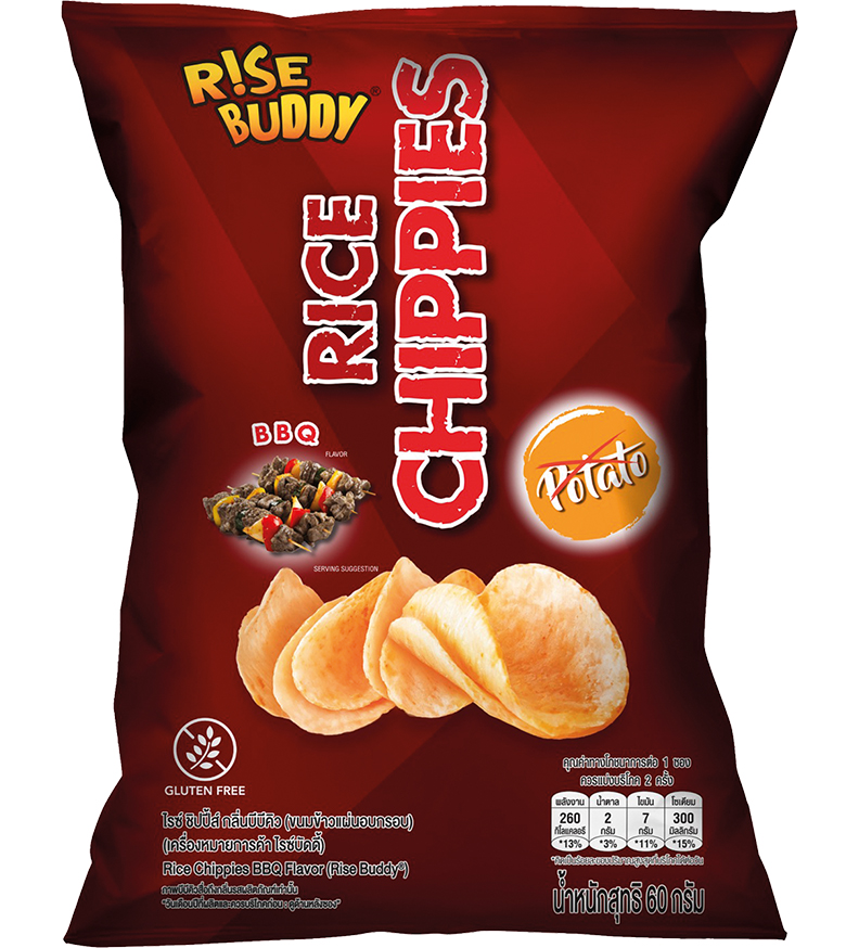 Rice Chippies BBQ Flavor