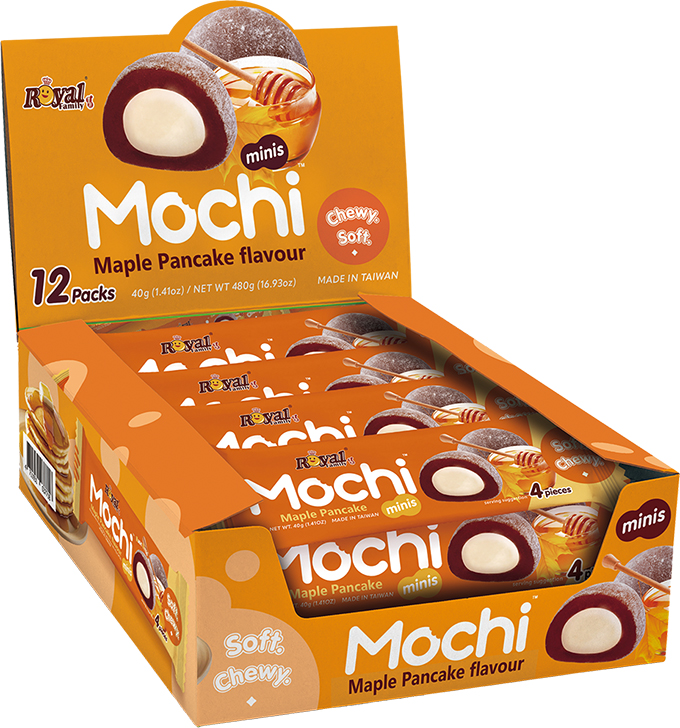 Mochi Mini Maple Pancake Snack Pack