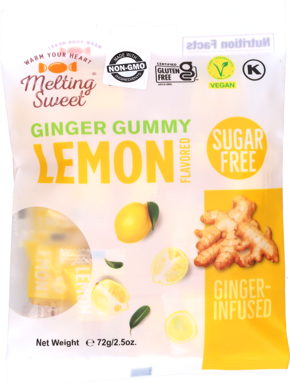 Ginger Gummy Lemon (sugar free)