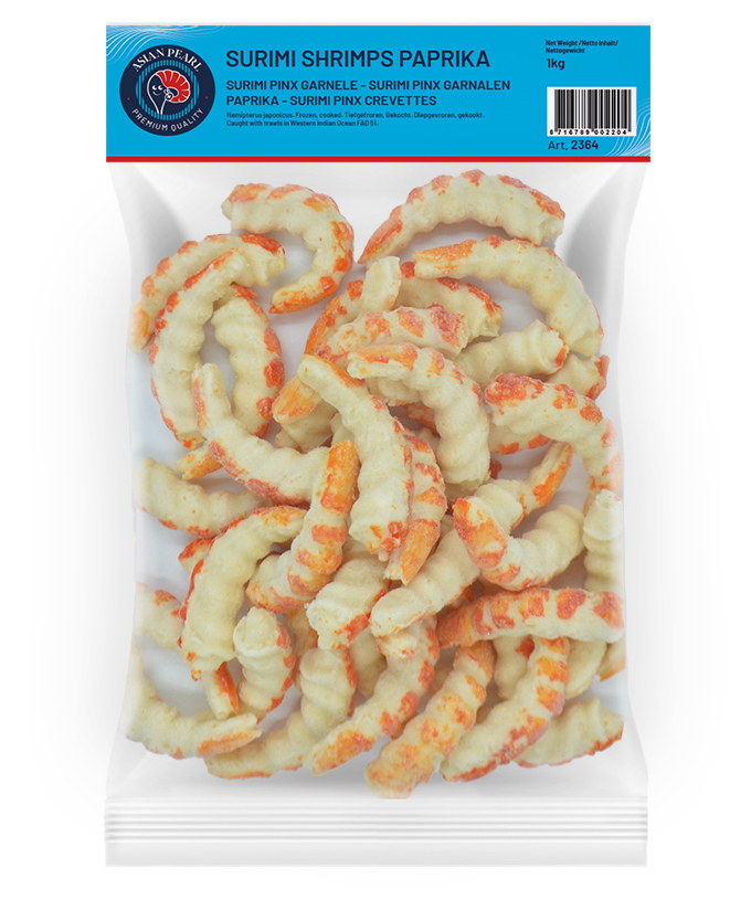 Surimi Pinx Garnalen Paprika