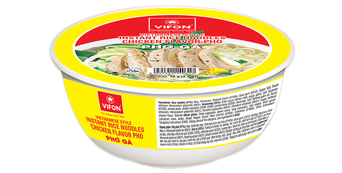 Instant Rice Noodles with Chicken “Pho Ga”