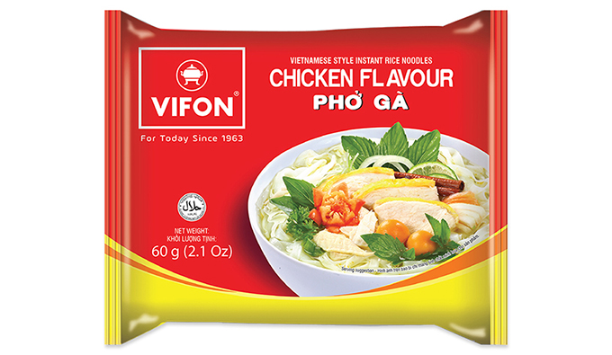 Instant Rice Noodles with Chicken Flavor “Pho Ga”
