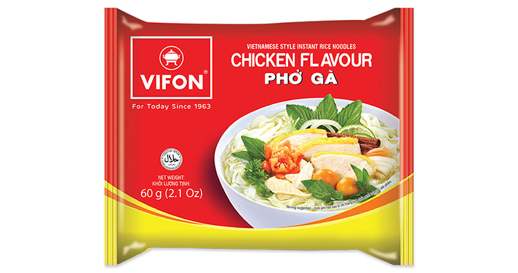 Instant Rice Noodles with Chicken Flavor “Pho Ga”