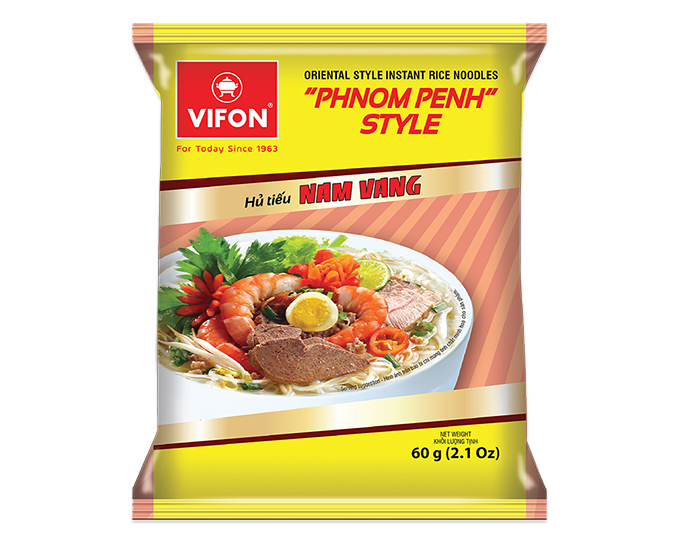 Instant Rijst Noodle Phnom Penh Stijl “Hu Tieu Nam