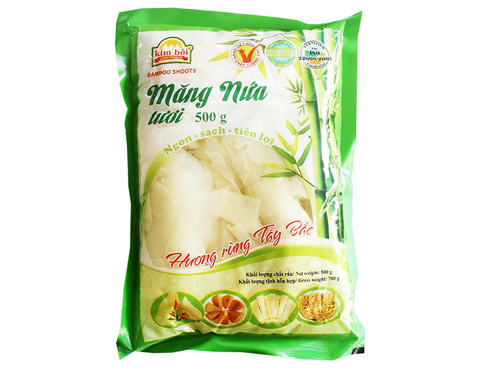 Voorgekookte Bamboescheut Tip in Water “Mang Nua T