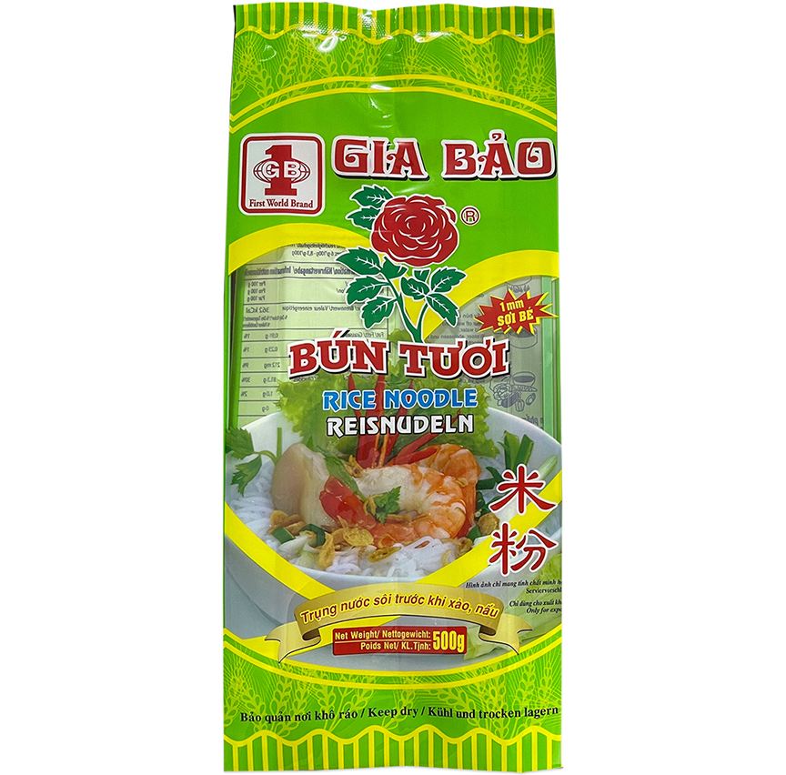 Reisnudeln GIA BAO (Bun Tuoi)  1 MM