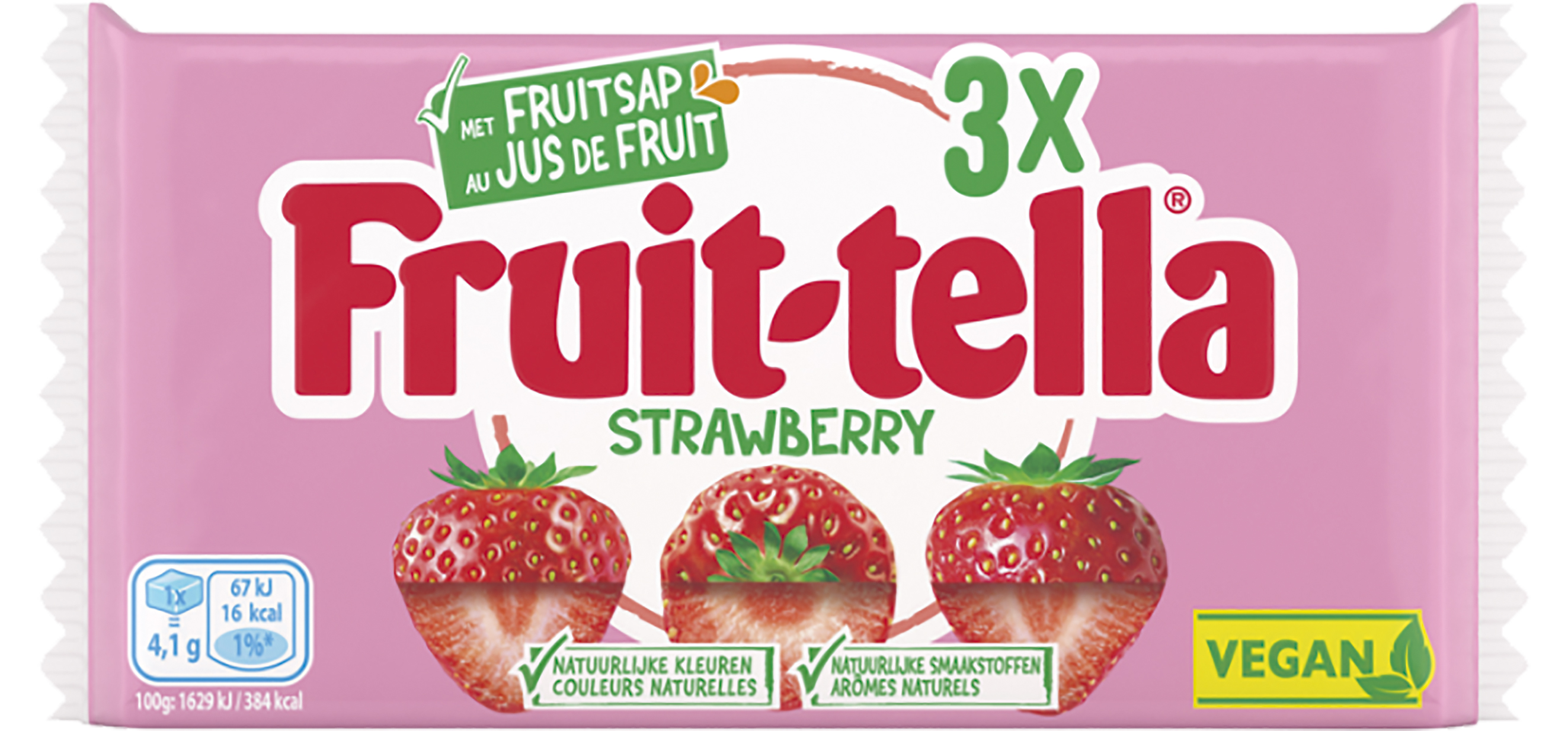 Fruittella Strawberry Rol