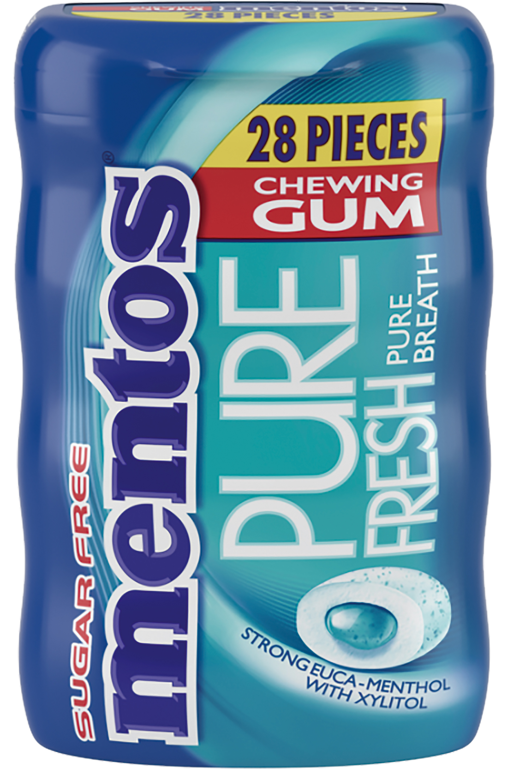 Mentos Gum Pure Fresh Strong Euca Menthol