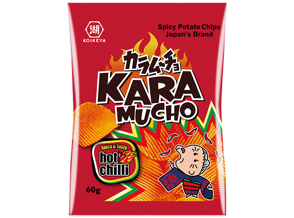 Karamucho Chips Coupés en Crête Hot Chili